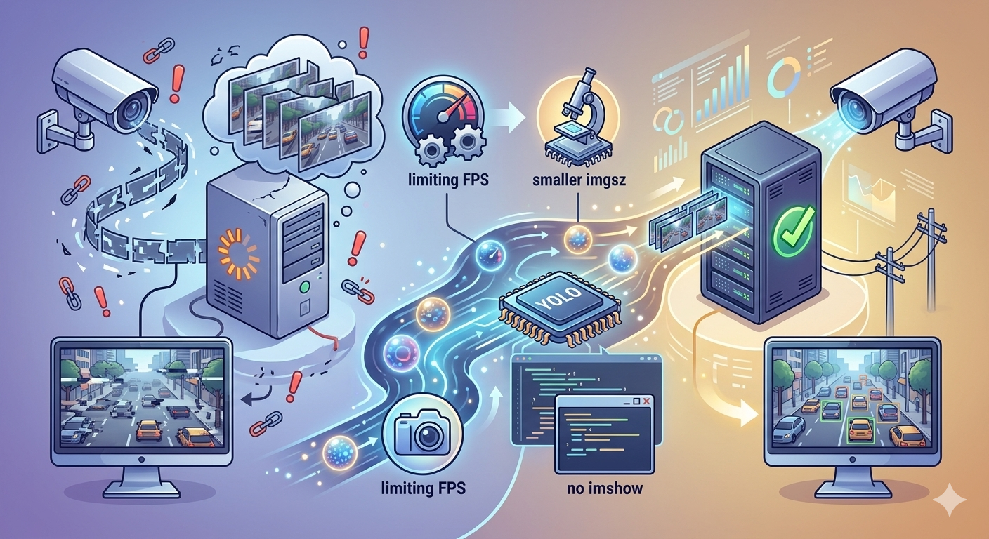 การแก้ปัญหาภาพกระตุกในระบบ Video Analytics